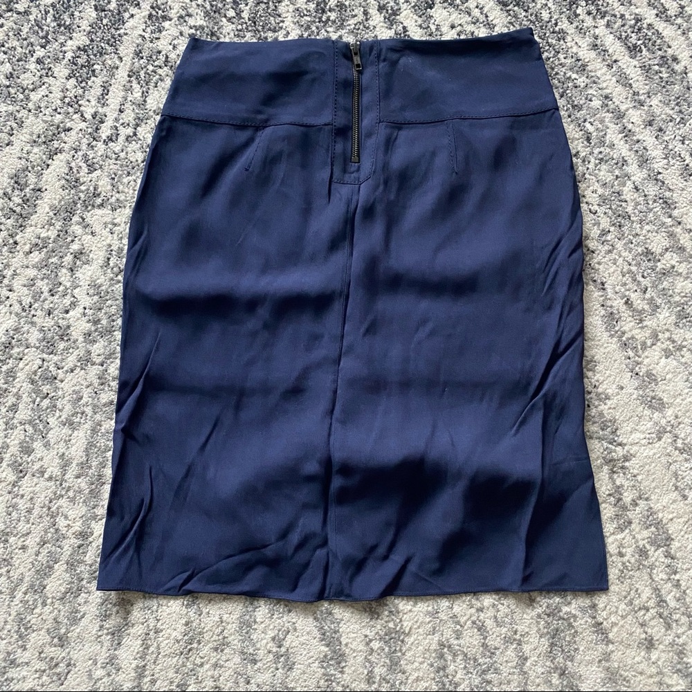 Helmut Lang Skirt w/Pockets and Side Slits Size 0 NWT - Picture 4 of 4